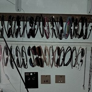 Assorted Women's Sunglasses Lot - Black, Brown, Pink, Blue